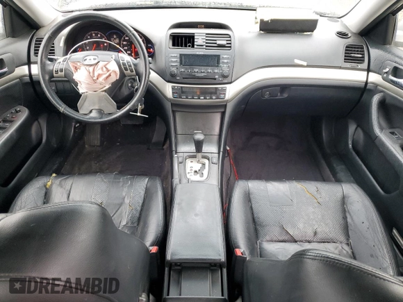 2005 Acura TSX with VIN JH4CL96845C009522, listed as a Copart auction lot 51146275 with 237,027 mi miles and Salvage Title. Bid and sale history available at DreamBid. Image 8.