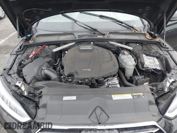 2019 Audi A5 Sportback Premium with VIN WAUANCF50KA072515, listed as a IAAI auction lot 41135123 with 30,456 mi miles. Bid and sale history available at carsss.com. Image 10.