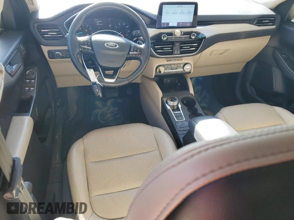 2020 Ford Escape SEL with VIN 1FMCU0H60LUC61177, listed as a Copart auction lot 57350665 with 74,859 mi miles and Salvage title. Bid and sale history available at DreamBid. Image 8.