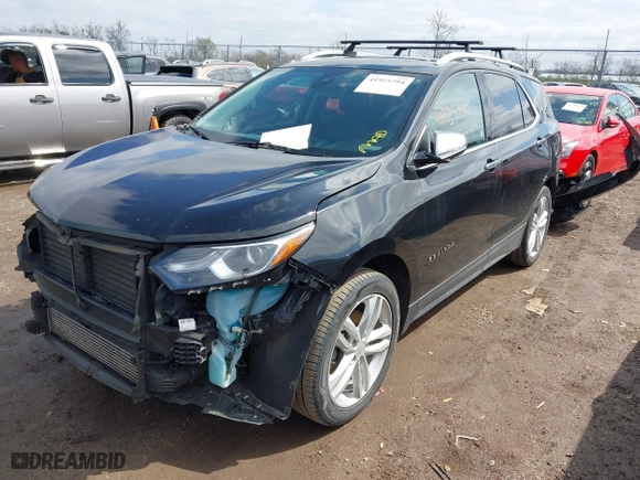 2018 Chevrolet Equinox Premier with VIN 2GNAXWEX4J6252486, listed as a IAAI auction lot 41925794 with 136,040 mi miles. Bid and sale history available at carsss.com. Image 19.