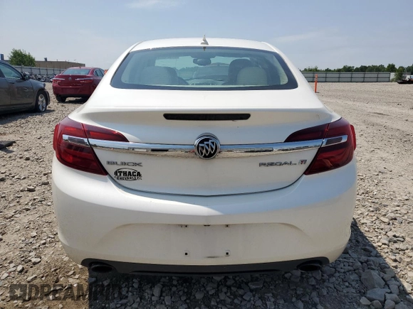 2014 Buick Regal with VIN 2G4GK5EX0E9221506, listed as a Copart auction lot 61941555 with 105,259 mi miles and Non repairable. Bid and sale history available at DreamBid. Image 6.