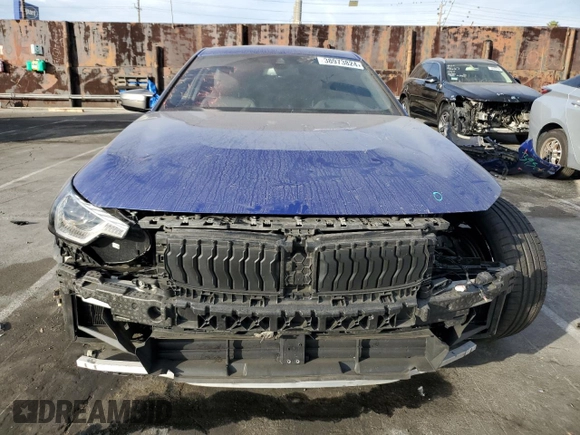 2022 BMW 2 Series M240i xDrive with VIN 3MW53CM01N8C60748, listed as a Copart auction lot 38973824 with 33,447 mi miles. Bid and sale history available at carsss.com. Image 5.