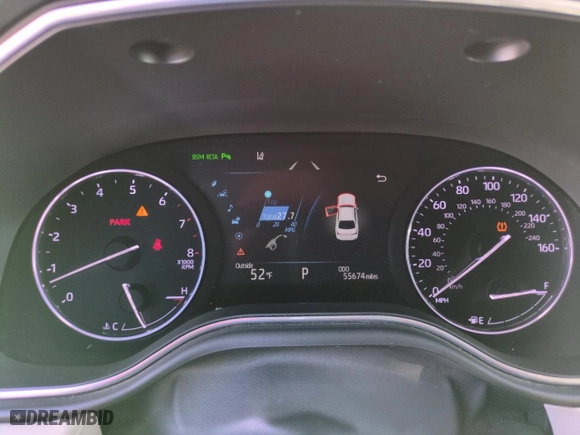 2019 Toyota Avalon XLE with VIN 4T1BZ1FB1KU033562, listed as a Copart auction lot 47140925 with 55,674 mi miles and Salvage Title. Bid and sale history available at carsss.com. Image 9.