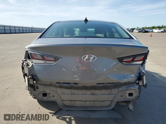2018 Hyundai Sonata Hybrid Limited with VIN KMHE34L36JA086898, listed as a Copart auction lot 50926745 with 82,150 mi miles and Salvage Title. Bid and sale history available at carsss.com. Image 6.
