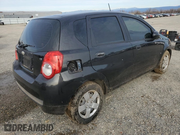 2009 Chevrolet Aveo 1LT z VIN KL1TD66E69B650192, wystawiony jako Copart lot #44943995 z przebiegiem 102 373 mil mil oraz Szkoda całkowita • Salvage title. Historia ofert i sprzedaży dostępna na DreamBid. Obrazek 3.