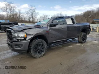 2021 Ram 2500 Big Horn with VIN 3C6UR5DL5MG533933, listed as a Copart auction lot 47777695 with 41,990 mi miles and Salvage Title. Bid and sale history available at carsss.com. Image 1.
