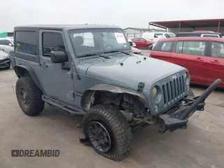 2015 Jeep Wrangler Sport with VIN 1C4GJWAG7FL585631, listed as a IAAI auction lot 41943582 with 88,649 mi miles and . Bid and sale history available at DreamBid. Image 1.