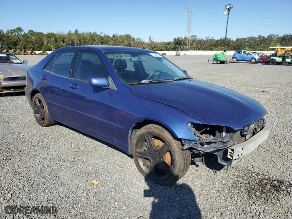2002 Lexus IS 300 with VIN JTHBD192020063169, listed as a Copart auction lot 76373254 with 0 mi miles and Non Repairable. Bid and sale history available at carsss.com. Image 4.