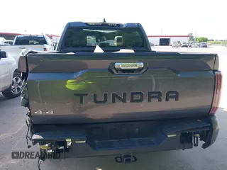 2024 Toyota Tundra 1794 Edition with VIN 5TFMA5DBXRX142402, listed as a IAAI auction lot 42063679 with 17,523 mi miles and . Bid and sale history available at DreamBid. Image 16.