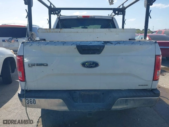 2015 Ford F-150 XLT with VIN 1FTEW1EF5FKE44186, listed as a IAAI auction lot 41622970 with 258,025 mi miles. Bid and sale history available at carsss.com. Image 16.