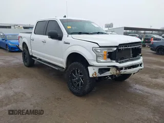2020 Ford F-150 XL with VIN 1FTEW1E47LKD09110, listed as a IAAI auction lot 41559405 with 83,074 mi miles. Bid and sale history available at carsss.com. Image 1.