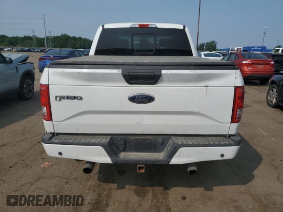 2016 Ford F-150 XLT with VIN 1FTEW1EP7GFC66414, listed as a Copart auction lot 59376045 with 134,283 mi miles and Clean title. Bid and sale history available at DreamBid. Image 6.