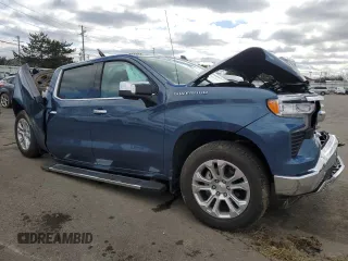 2024 Chevrolet Silverado 1500 LTZ with VIN 1GCUDGEL8RZ150125, listed as a Copart auction lot 48212905 with Not Provided miles and Salvage Title. Bid and sale history available at DreamBid. Image 4.