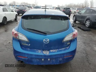 2013 Mazda 3 GX with VIN JM1BL1KF9D1834534, listed as a Copart auction lot 46580245 with 138,273 mi miles and Salvage Title. Bid and sale history available at carsss.com. Image 6.