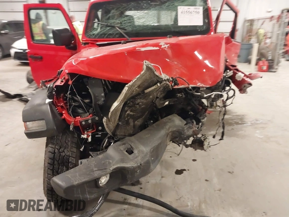 2019 Jeep Wrangler Sport S with VIN 1C4GJXAG4KW646013, listed as a IAAI auction lot 41556750 with 44,911 mi miles and . Bid and sale history available at DreamBid. Image 13.