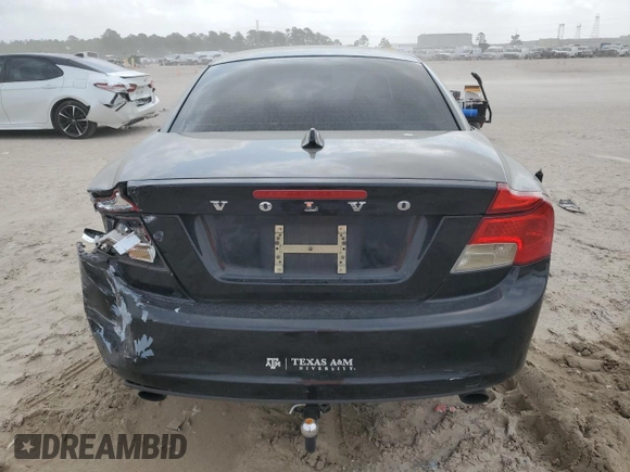 2012 Volvo C70 T5 with VIN YV1672MC7CJ131358, listed as a Copart auction lot 51735285 with 141,764 mi miles and Salvage Title. Bid and sale history available at carsss.com. Image 6.