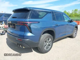 2024 Chevrolet Traverse FWD LS with VIN 1GNEREKS4RJ190066, listed as a IAAI auction lot 42354323 with 7,117 mi miles and . Bid and sale history available at DreamBid. Image 4.
