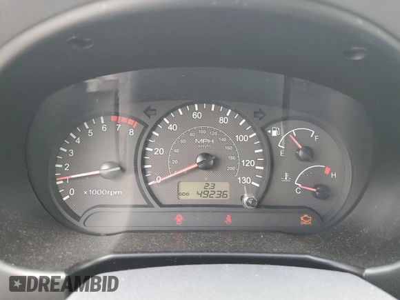 2004 Hyundai Accent GL with VIN KMHCG45C94U515186, listed as a Copart auction lot 52697284 with 49,236 mi miles and Salvage Title. Bid and sale history available at carsss.com. Image 9.