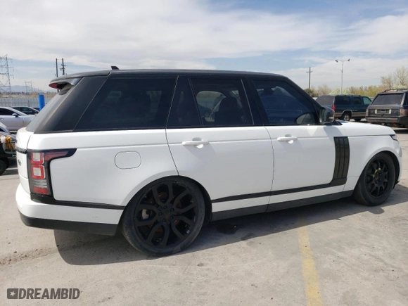 2016 Land Rover Range Rover Supercharged with VIN SALGS2EF2GA247809, listed as a Copart auction lot 53366055 with 111,287 mi miles and Clean Title. Bid and sale history available at carsss.com. Image 3.
