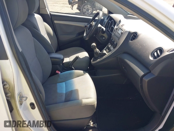 2010 Toyota Matrix with VIN 2T1KU4EE2AC348334, listed as a IAAI auction lot 41806058 with 230,549 mi miles. Bid and sale history available at carsss.com. Image 5.