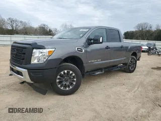 2024 Nissan Titan SV with VIN 1N6AA1FB2RN107239, listed as a Copart auction lot 45510795 with 10,227 mi miles and Salvage title. Bid and sale history available at DreamBid. Image 1.