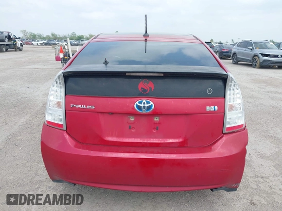 2011 Toyota Prius I with VIN JTDKN3DUXB1408074, listed as a IAAI auction lot 41941617 with 240,504 mi miles. Bid and sale history available at carsss.com. Image 16.