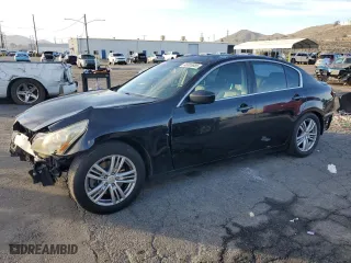 2013 Infiniti G37 Sedan Journey with VIN JN1CV6AP8DM300089, listed as a Copart auction lot 46005885 with 154,319 mi miles and Salvage Title. Bid and sale history available at carsss.com. Image 1.