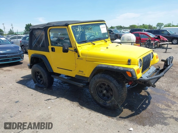 2005 Jeep Wrangler Sport with VIN 1J4FA49S65P381798, listed as a IAAI auction lot 42305109 with 71,880 mi miles and . Bid and sale history available at DreamBid. Image 13.