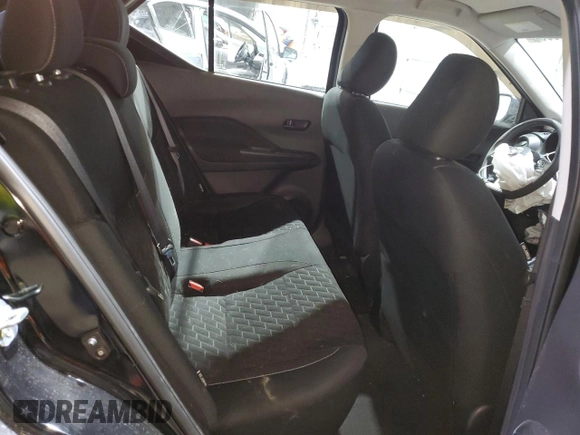 2021 Nissan Kicks S with VIN 3N1CP5BV5ML539143, listed as a Copart auction lot 45693805 with 34,537 mi miles and Salvage title. Bid and sale history available at DreamBid. Image 12.
