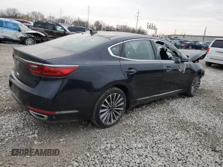 2018 Kia Cadenza Premium with VIN KNALC4J16J5127386, listed as a Copart auction lot 78910854 with 0 mi miles and Salvage Title. Bid and sale history available at carsss.com. Image 3.