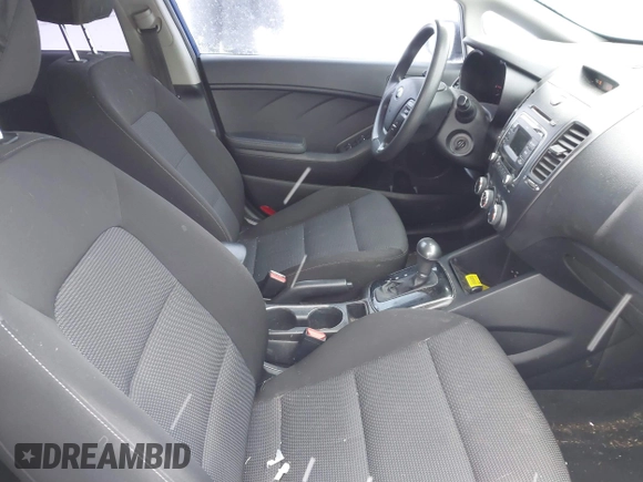 2017 Kia Forte LX with VIN 3KPFK4A77HE028873, listed as a IAAI auction lot 41507529 with 126,741 mi miles. Bid and sale history available at carsss.com. Image 5.