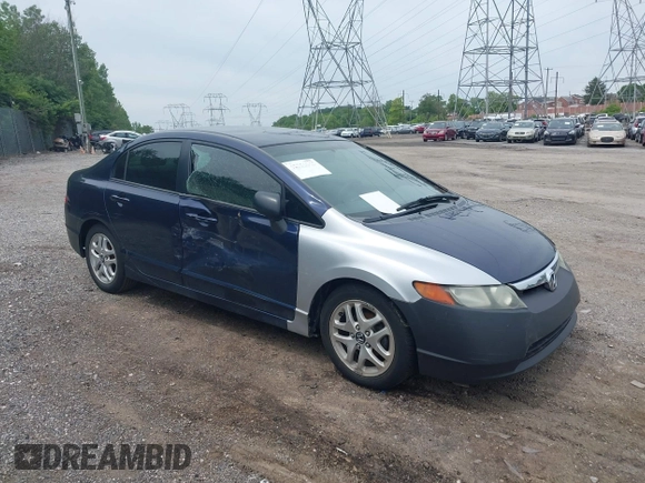 2006 Honda Civic LX z VIN 1HGFA16516L106501, wystawiony jako IAAI lot #42356043 z przebiegiem 184 403 mil mil oraz . Historia ofert i sprzedaży dostępna na DreamBid. Obrazek 1.