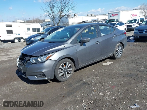 2021 Nissan Versa SV with VIN 3N1CN8EV0ML819040, listed as a IAAI auction lot 41878510 with 80,778 mi miles and . Bid and sale history available at carsss.com. Image 16.