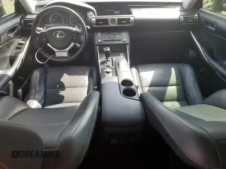 2015 Lexus IS 250 with VIN JTHBF1D20F5063134, listed as a Copart auction lot 54913825 with 123,287 mi miles and Salvage title. Bid and sale history available at DreamBid. Image 8.