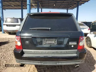 2008 Land Rover Range Rover Sport SC with VIN SALSH23478A174206, listed as a Copart auction lot 48410385 with 176,174 mi miles and Salvage Title. Bid and sale history available at carsss.com. Image 6.