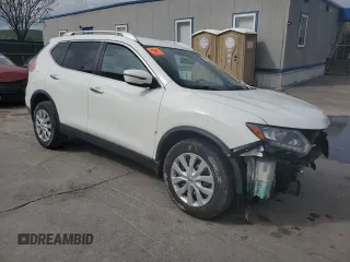 2016 Nissan Rogue S z VIN KNMAT2MV6GP707957, wystawiony jako Copart lot #55949445 z przebiegiem Nie podano mil oraz Szkoda całkowita • Salvage title. Historia ofert i sprzedaży dostępna na DreamBid. Obrazek 4.