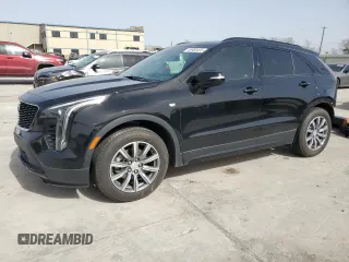 2020 Cadillac XT4 FWD Sport with VIN 1GYFZER49LF079277, listed as a Copart auction lot 46980405 with 64,140 mi miles and Salvage Title. Bid and sale history available at carsss.com. Image 1.