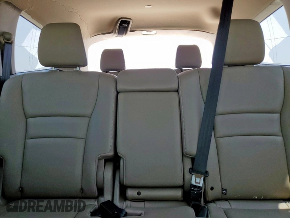 2016 Honda Pilot EX-L with VIN 5FNYF5H78GB018581, listed as a Copart auction lot 58250715 with 95,833 mi miles and Salvage title. Bid and sale history available at DreamBid. Image 10.