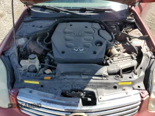 2003 Infiniti G35 w/Leather with VIN JNKCV51E63M019749, listed as a Copart auction lot 53346205 with 156,998 mi miles and Salvage Title. Bid and sale history available at DreamBid. Image 11.