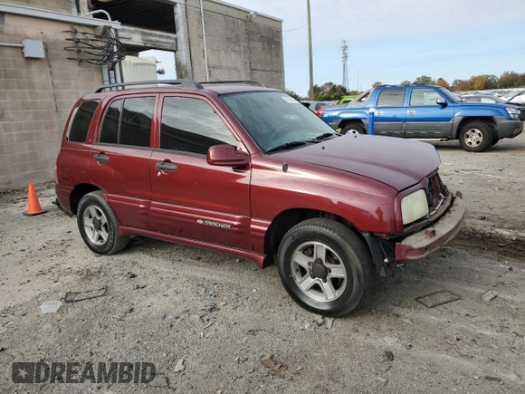 2003 Chevrolet Tracker LT with VIN 2CNBE634136908086, listed as a Copart auction lot 78168894 with 243,614 mi miles and Salvage title. Bid and sale history available at DreamBid. Image 4.
