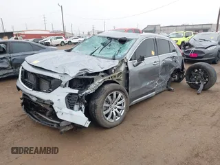2023 Cadillac XT4 FWD Premium Luxury with VIN 1GYFZCR40PF175597, listed as a IAAI auction lot 41035819 with Not provided miles and . Bid and sale history available at DreamBid. Image 2.