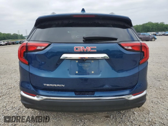 2020 GMC Terrain SLT with VIN 3GKALPEV1LL104405, listed as a Copart auction lot 54745105 with 65,586 mi miles and Salvage title. Bid and sale history available at DreamBid. Image 6.