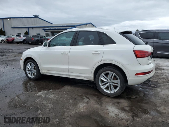 2017 Audi Q3 Premium Plus z VIN WA1JCCFS1HR001231, wystawiony jako Copart lot #47367255 z przebiegiem 50 426 mil mil oraz Nie do naprawy. Historia ofert i sprzedaży dostępna na DreamBid. Obrazek 2.