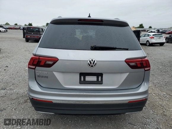 2021 Volkswagen Tiguan SE with VIN 3VV3B7AX8MM058499, listed as a Copart auction lot 57127595 with 78,141 mi miles and Salvage title. Bid and sale history available at DreamBid. Image 6.