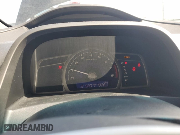 2008 Honda Civic LX z VIN 1HGFA16548L023373, wystawiony jako Copart lot #52052565 z przebiegiem 121 500 mil mil oraz Szkoda całkowita • Salvage title. Historia ofert i sprzedaży dostępna na DreamBid. Obrazek 9.