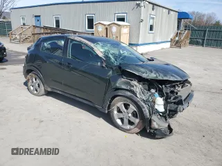 2017 Honda HR-V LX with VIN 3CZRU6H3XHG707329, listed as a Copart auction lot 48819235 with Not Provided miles and Salvage Title. Bid and sale history available at DreamBid. Image 4.
