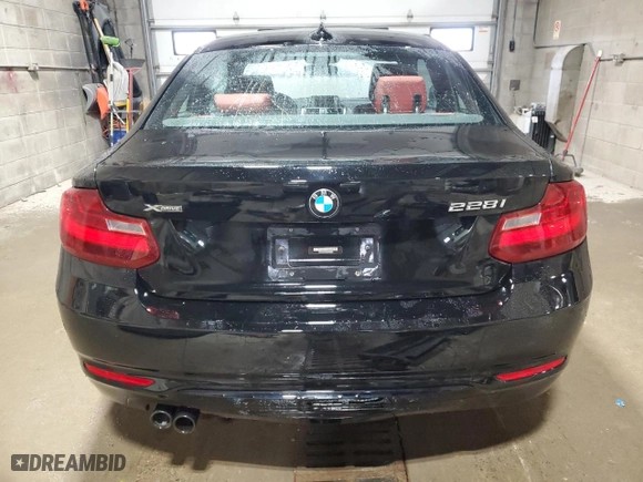 2016 BMW 2 Series 228i xDrive with VIN WBA1G9C56GV726967, listed as a Copart auction lot 51297725 with 70,344 mi miles and Salvage Title. Bid and sale history available at carsss.com. Image 6.