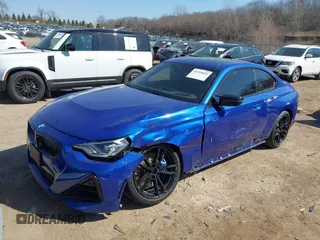 2024 BMW 2 Series M240i xDrive with VIN 3MW53CM07R8E05569, listed as a IAAI auction lot 41699602 with 5,308 mi miles and . Bid and sale history available at carsss.com. Image 17.