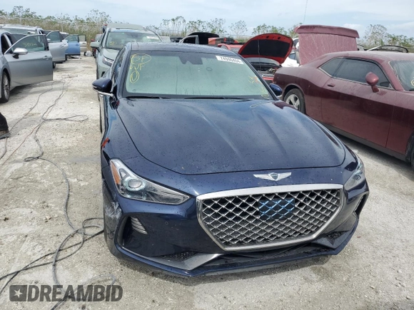 2021 Genesis G70 2.0T z VIN KMTG34LA3MU074224, wystawiony jako Copart lot #86339864 z przebiegiem 38 171 mil mil oraz Nie do naprawy • Non repairable. Historia ofert i sprzedaży dostępna na DreamBid. Obrazek 5.