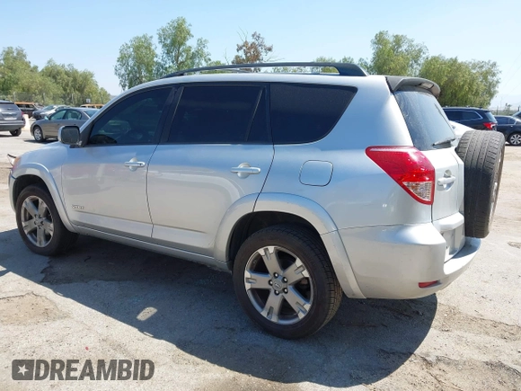 2008 Toyota RAV4 Sport with VIN JTMZK32V885018241, listed as a IAAI auction lot 42224235 with 208,321 mi miles and . Bid and sale history available at DreamBid. Image 3.